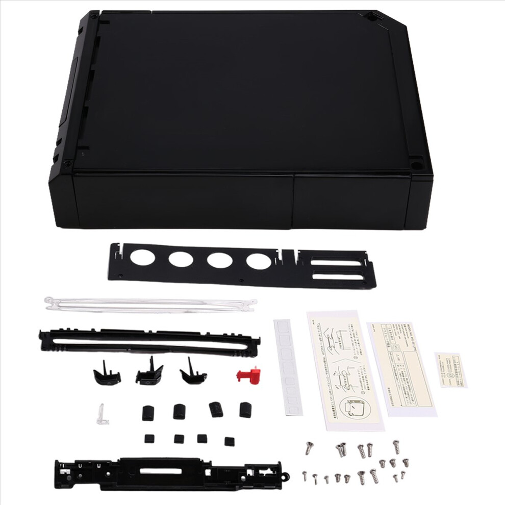 For Full Case Cover Housing Shell With Buttons - Transparent For Game Console A Black 4852902553339