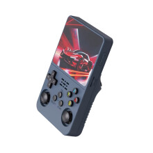 R36S Handheld-Spielkonsole, Open Source, Retro, 3,5-Zoll-IPS-Bildschirm, tragbar, Taschenformat, klassisches Gaming, 128 GB