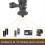 Action Camera Phone Car Mount 1 4 Inch Suction 360 Adjustable for 6
