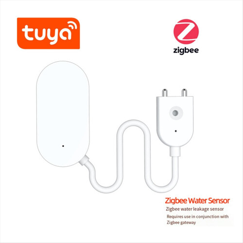 Tuya Zigbee Leak Sensor Water Leakage Detector Prevent for Smart Home 1