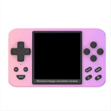 Q88 Handheld-Spielkonsole mit Unterstützung für kabelloses Laden, MP4-Funktion, IPS-MP3-Konsolenbildschirm, Gehäuse, B