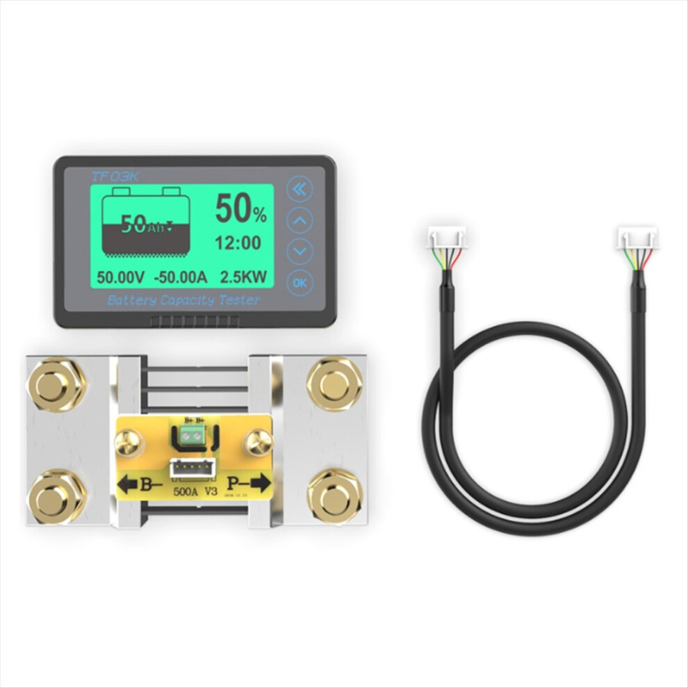 Photos - Other Hand Tools High- Battery Power Display Meter Monitor LiFePO4 Voltage and Current 500A (0-750A)