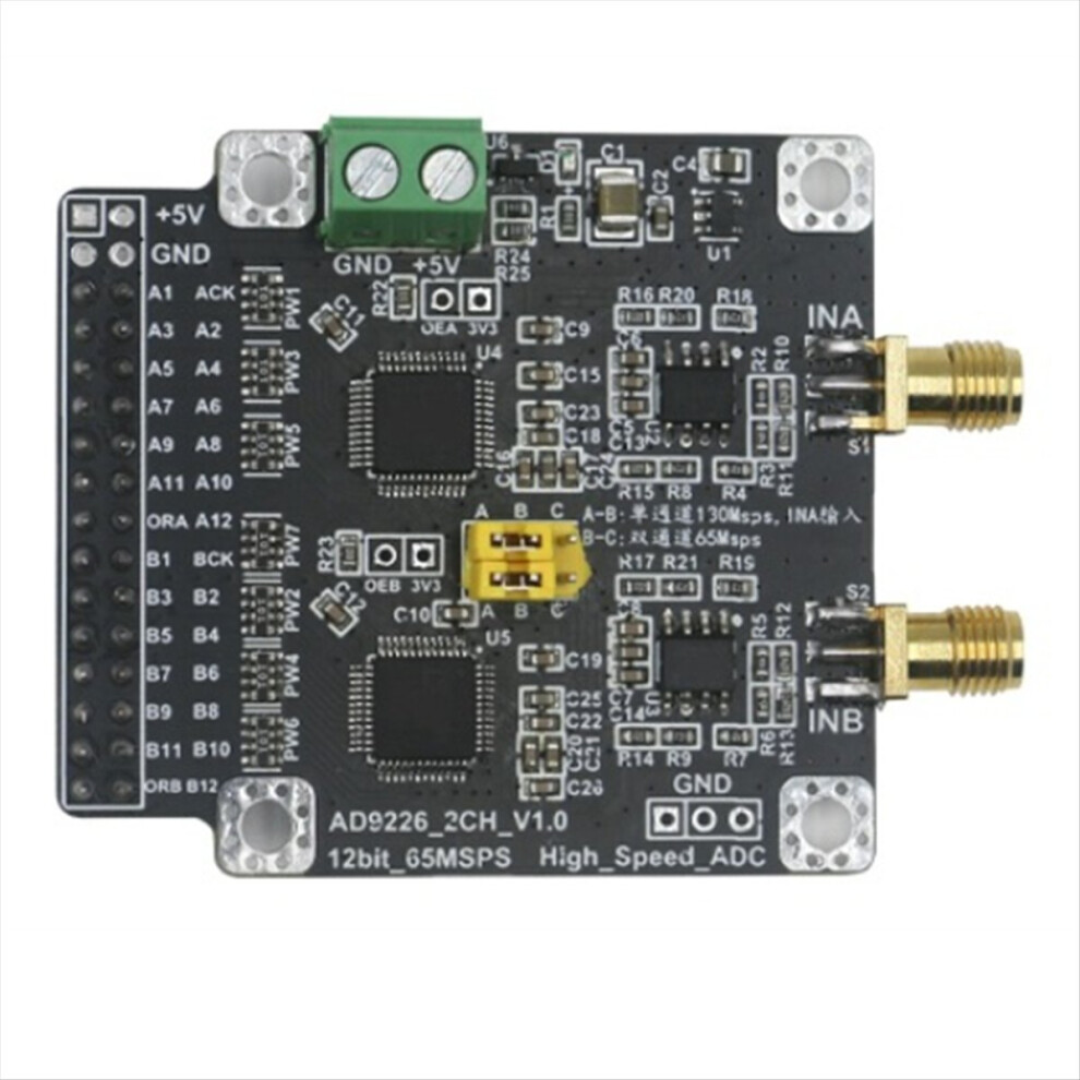 Ad9226 High-Speed 12-Bit Adc Data Acquisition Module Dual 65M Single 130M Sampling 4852710096400
