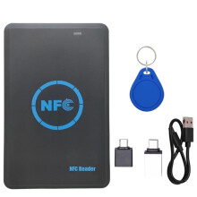 5-Frequenz-RFID-Smartchip-Duplikator + UID-Schlüsselanhänger-NFC-Lesegerät/Kopierer HID 125K/ IC/ID 13,56 MHz 125 kHz Token-Schreiber/Klon