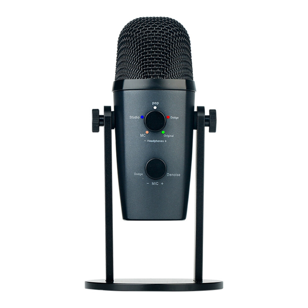 Usb Bluetooth Microphone Condenser Mic With Quick Mute, Plug & Play Cardioid Pickup For Recording Streaming Podcasting 4852902584821