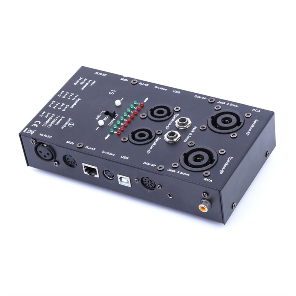 Multi-Function Cable Tester Audio Xlr Signal Network On-Off Measurement Test Box 4852902507301