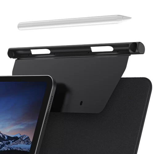 Pencil Holder for 2 Compatible with Magic Keyboard Smart Designed 1/2 White 2