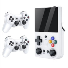 M21 Retro-Handheld-Spielkonsole mit hochauflösendem 3,5-Zoll-IPS-Bildschirm, 20.000 vorinstallierten 3D-Spielen für PS1