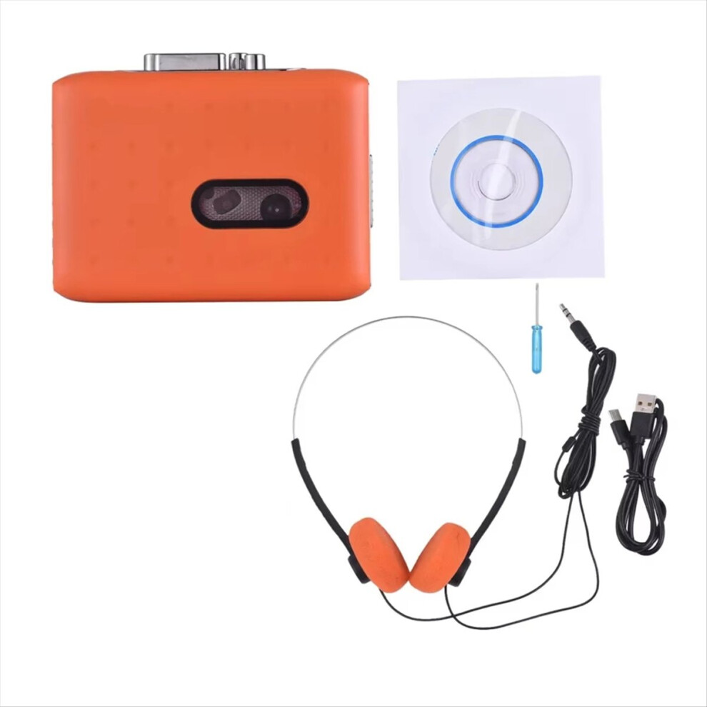Cassette To Mp3 Player Mini Tape Converter Built-In Mic 3.5Mm Headphone Input Electronic Music Accessories 4852902510820