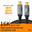 16K Type C Cable USB4 80Gbps PD240W for 5/4/3 Full-Featured Fast Charging USB to Data Transfer 3