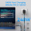 16K Type C Cable USB4 80Gbps PD240W for 5/4/3 Full-Featured Fast Charging USB to Data Transfer 9