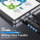 16K Type C Cable USB4 80Gbps PD240W for 5/4/3 Full-Featured Fast Charging USB to Data Transfer 8