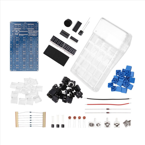 DIY Calculator Kit with LED Display Electronic Making Soldering Training Experiment Practice Project A 2