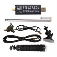 For RTL SDR V4 R820T2 Upgrade to R860T RTL2832U 1PPM TCXO SMA RTLSDR with Antenna