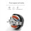 6Inch Adjustable Speed Frequency Conversion Ventilator Fan Exhaust with Remote Control for Bathroom Room Kitchen 5