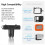 ABS Plastic Magnetic Quick Release Base for X5 Adapter Mount Sports Camera Holder Bracket Accessories 10