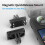 ABS Plastic Magnetic Quick Release Base for X5 Adapter Mount Sports Camera Holder Bracket Accessories 3