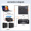 Audio Isolator,Audio Current Eliminator,2 Way XLR 6.5 Isolator,Live Broadcast Mixer Microphone Common Ground Filter 5