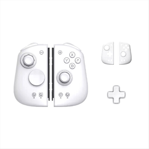/2 Joypad Hall Joystick Console NS OLED Gamepad M6 HD Gemini 2 Controller White