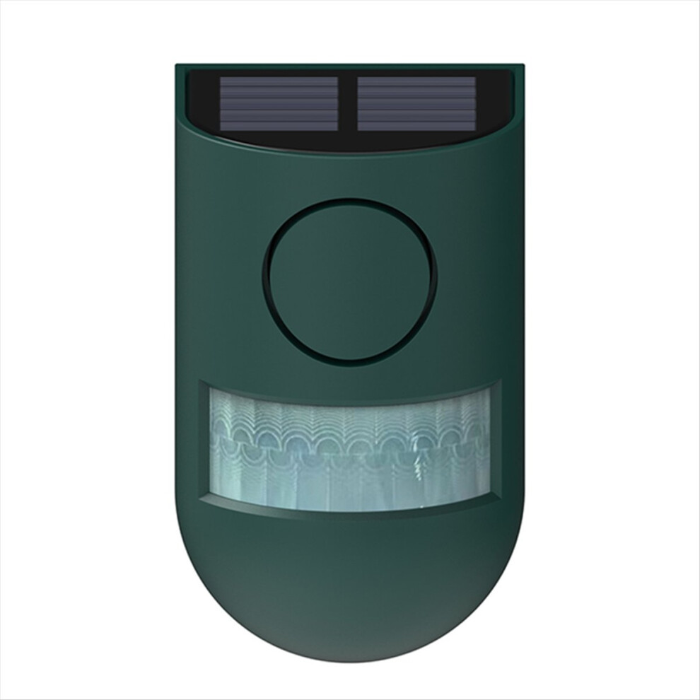 Solar Alarm Motion Sensor 129Db Outdoor Security Siren For Farm Sound And Light 5V 80Nah 4852710020658
