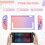 Switch2 Schutzhülle mit Dock-Einsatz, geteilte Schale, stoßfestes Design, Abdeckung für D 4