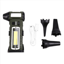 Handventilator mit LED, 110.000 U/min, einstellbare Geschwindigkeit, Haartrockner, Staubsauger, Luftgebläse, bürstenloser Motor