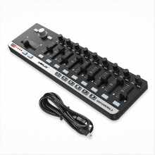 EASYCONTROL.9 MIDI-Controller, tragbarer USB-Controller mit 4 Speicherplätzen, 6 Transporttasten und Plug-and-Play-Kit
