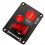 12V Racing Car Launcher Stop Button Ignition Light Toggle Switch Panel Automotive Accessories for Boat ATV UTV 5