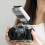 YN6 Mini-Kamerablitzgerät mit integriertem Blitzschuh für DSLR-Blitzgeräte B 10