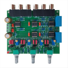 Elektronische 2-Wege-Frequenzweiche (72 Hz–7230 Hz) für Heimkino-Vorverstärker, Audio-Lautsprecher, Frequenzteiler, Ein- und Ausgang