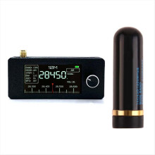 Tragbares Radio (0,5 kHz–181 MHz) mit 1,9-Zoll-IPS-Bildschirm, Antenne, Allbandempfänger (HF, SW, MW, VHF)