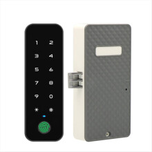 Tuya Bluetooth Smart Holzschrank-Fingerabdruck-Elektronikschloss mit App-Fernbedienung für Möbelschubladen und Spinde ES285 A