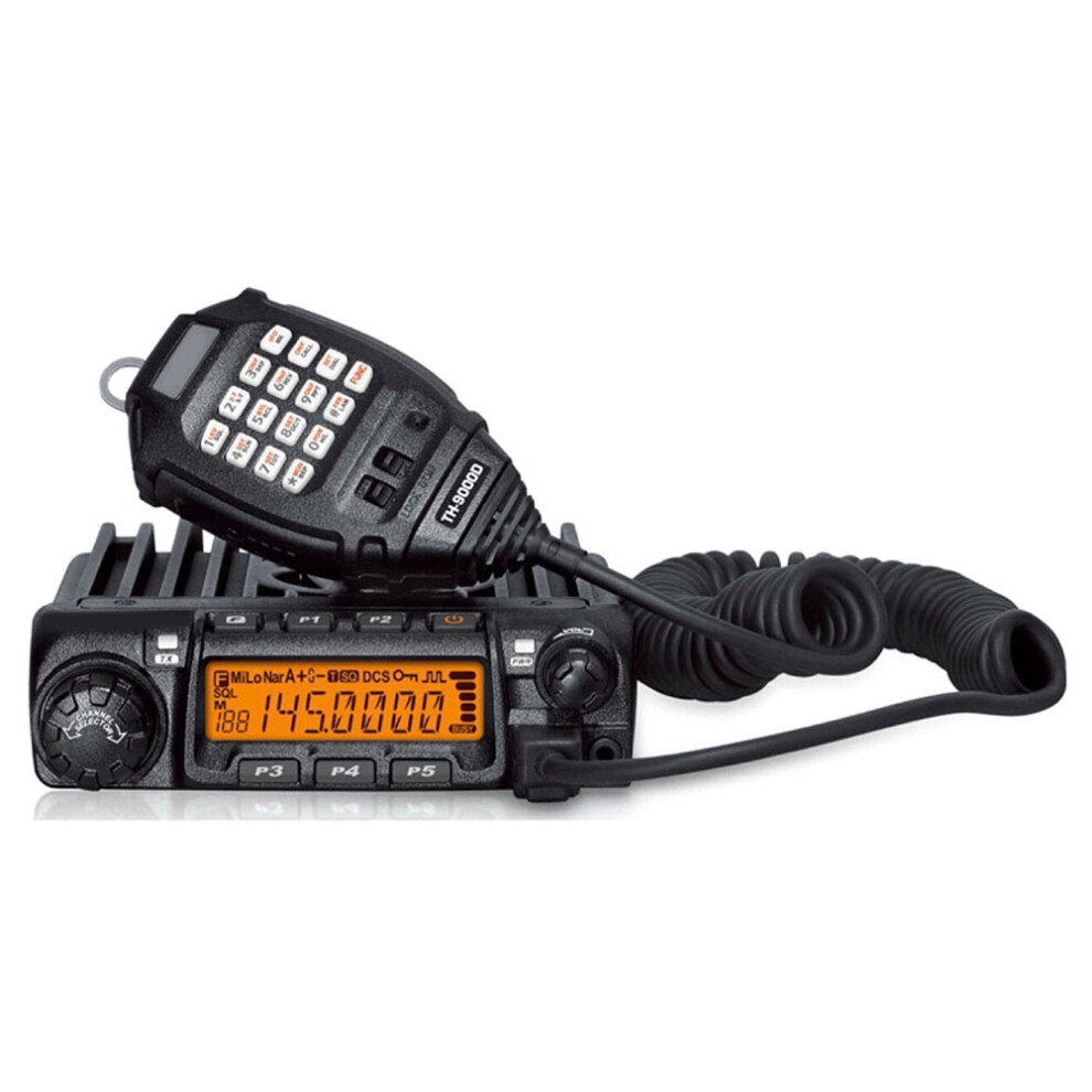 Th-9000D Car Radio Transceiver Uhf 200 Channels 60W High Low Power Walkie Talkie 400-490Mhz Blue 4852902556408