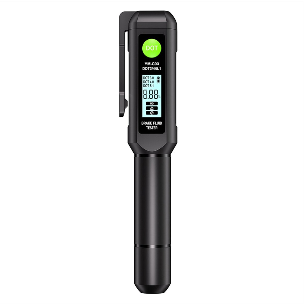 Dot3/Dot4/Dot5.1 Brake Fluid Tester Oil Auto Liquid Mini Detector Tool Metal Probe With Sound 4852710018808