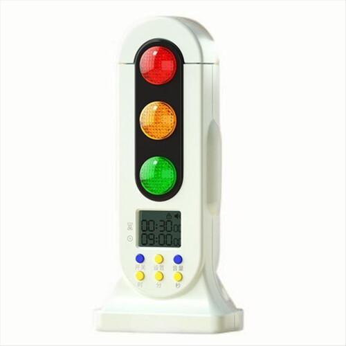 Traffic Light Timer Kids Educational Study Management Tool Double Modes Count Down for Classroom School B