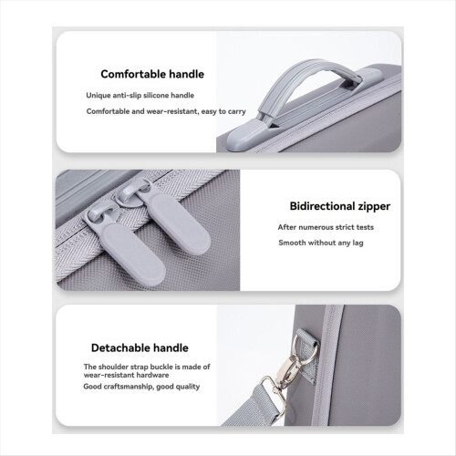 For 4 Mini Storage Bag Combo Handheld Stabilizer for RS4 Carrying Case Accessory Shoulder 1