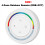 S2W+ 4-Zone 2.4GHz Rainbow Remote Adjustable Saturation CCT/Brightness Switch RGBCCT for Series Bulb Light Controller 3
