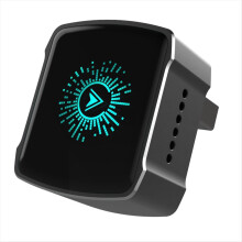 2-in-1-Adapter: Kabelgebunden zu kabellos – CarPlay-Adapter für Android Auto, Plug & Play, WLAN- und Bluetooth-Verbindung, Schwarz