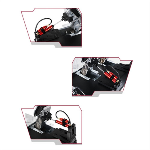 Pedal Part Adjustable Hydraulic Damper Kit Modification for T3PA Pro 1xThrottle Damping 1
