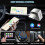 2 in 1 Wired to Wireless CarPlay Adapter Android Auto Plug & Play WiFi Bluetooth Connect Black 5