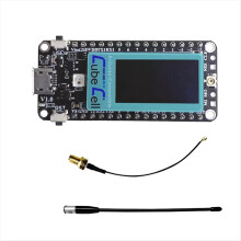 AB02 Dev-Board IoT LoRaWAN 0,96 Zoll OLED ASR6502 SX1262 LoRa-Knoten mit Stabantenne für Cloud-Plattform 915 MHz