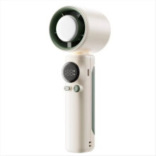 Tragbarer Turbo-Handventilator mit 100 Geschwindigkeitsstufen und Kühlfunktion, USB-aufladbar, ideal für Zuhause und den Außenbereich
