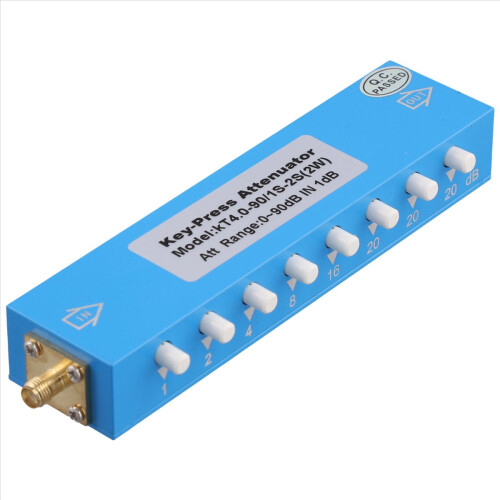 SMA Adjustable Attenuator Signal 0-90dB 2W DC-4G External Thread Inner Hole for Network Communication 2