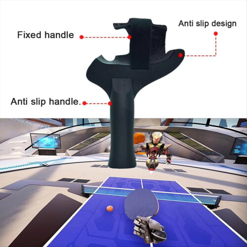 Table Tennis Adaptor for Controller Handle Grip Playing Racket Enhanced Meta 3 Vr Accessories Left 1