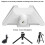 For Mini Plastic Tripod Mount Adapter - Fixed 1/4inch Device Holder Compatible Dish Mounts Black 4