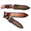 Premium Leather Blade Sheath Pouch Holder For Outdoor Use Secure 2