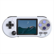 SF2000 Handheld-Spielkonsole mit 6000 vorinstallierten Spielen – Tragbarer Spielerklassiker im Mini-Retro-Stil für SNES/SNES