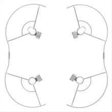 1 Set Propellerschutz-Zubehörschutz für Mini SE/Mini 2/ Flügelventilatorabdeckung