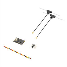 Super D ELRS Diversity Receiver ExprssLRS RX 2T Antennas TCXO in for RC FPV Long Range/Freestyle Drone 868MHz