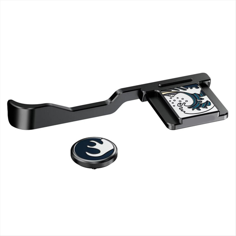 Thumb Grip And Shutter Button Cover Kit For X100v/X100vi Ergonomic Holder Accessories Black 4852710097391